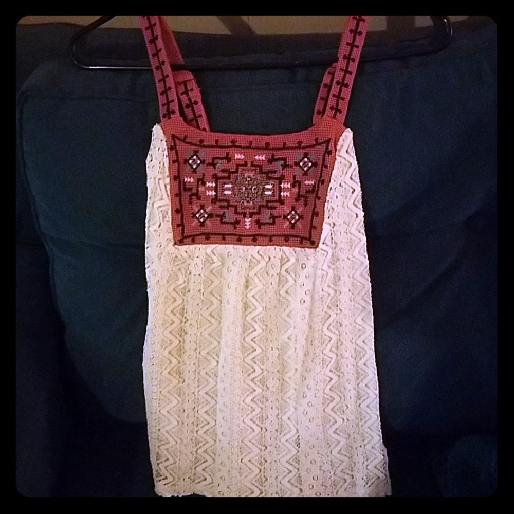 Boho Lace Tank